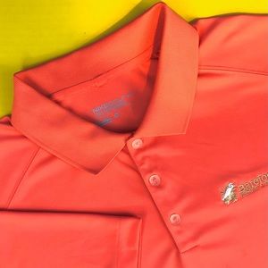 Nike Golf Tour Performance Dri Fit Men’s XL Casual Polo Shirt BAREFOOT RESORT